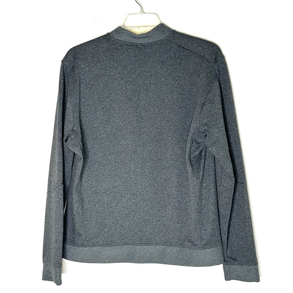 Lululemon Men’s City Sweat Bomber Thermo Heathered Light Cast Grey Jacket XL - Picture 6 of 6